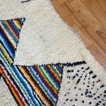 Authentic Moroccan Berber Rug, Azilal Tribal Rug, Quality Handmade Knotted Wool Rug, L265xW170 cm
