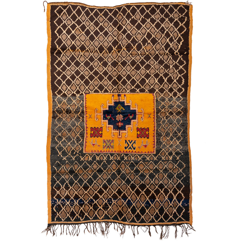 Vintage Znaga Tribal Rug