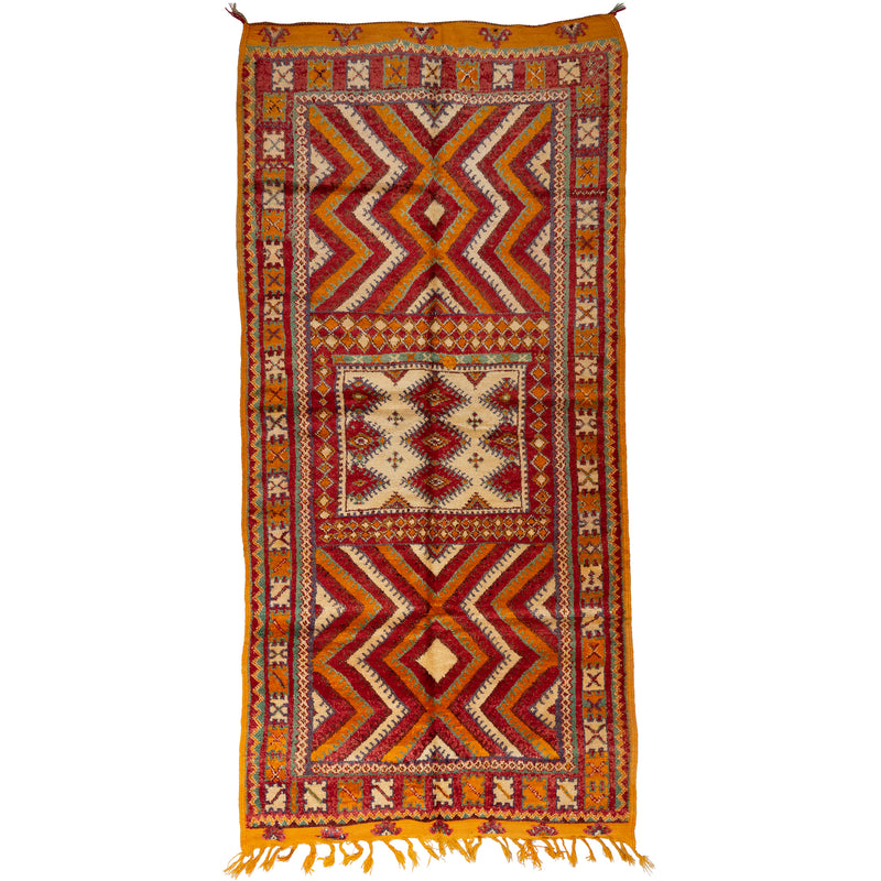 Vintage Ait Tamassine (Taznakht) Tribal Rug