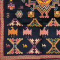 Vintage Ait Amer Taznakht Tribal Rug