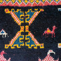 Vintage Ait Amer Taznakht Tribal Rug