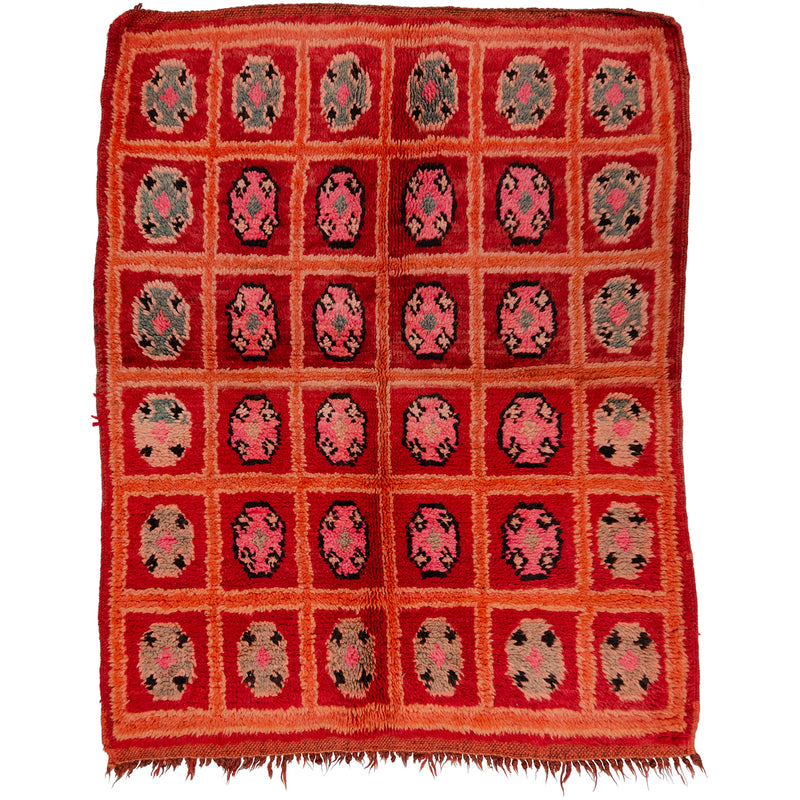 Vintage Azilal Tribal Rug