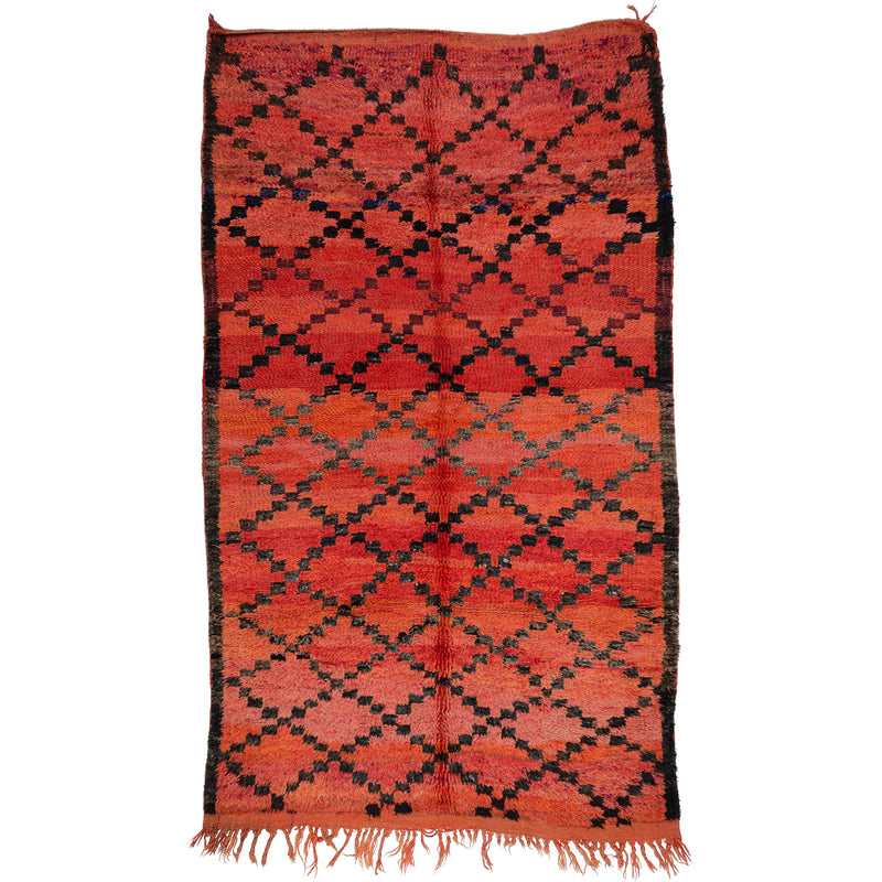 Vintage M'rirt Tribal Rug