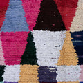 Old Moroccan Boucherouite Rag Rug