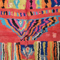 Vintage Boujad Tribal Art Rug