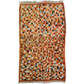 Vintage Boujad Tribal Art Rug