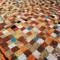 Vintage Boujad Tribal Art Rug