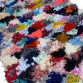 Moroccan Boucherouite Rag Rug from Marrakech - 713