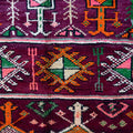Rare Vintage Moroccan Berber Rug, Zaer Tribal Rug, Quality Handmade Knotted Wool Rug, L220xW170 cm