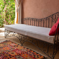 Rare Vintage Moroccan Berber Rug, Zaer Tribal Rug, Quality Handmade Knotted Wool Rug, L135xW120 cm