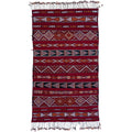 Authentic Vintage Moroccan Berber Rug, Zemmour Tribal Rug, Quality Handmade Kilim Wool Rug, L180xW95 cm