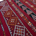 Authentic Vintage Moroccan Berber Rug, Zemmour Tribal Rug, Quality Handmade Kilim Wool Rug, L180xW95 cm